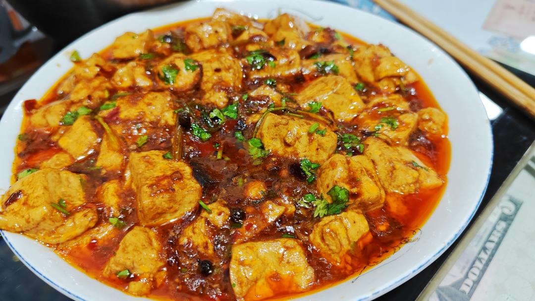 简单易学的下饭菜麻婆豆腐（素版）