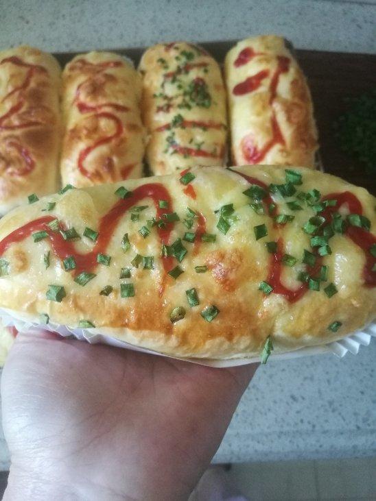 葱香芝士面包