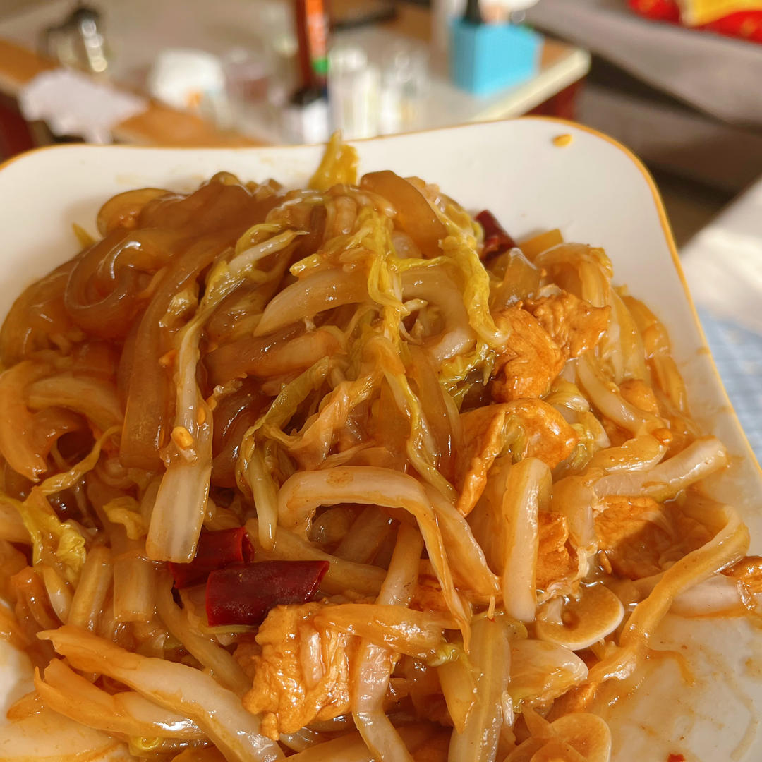 东北酸白菜炖粉条