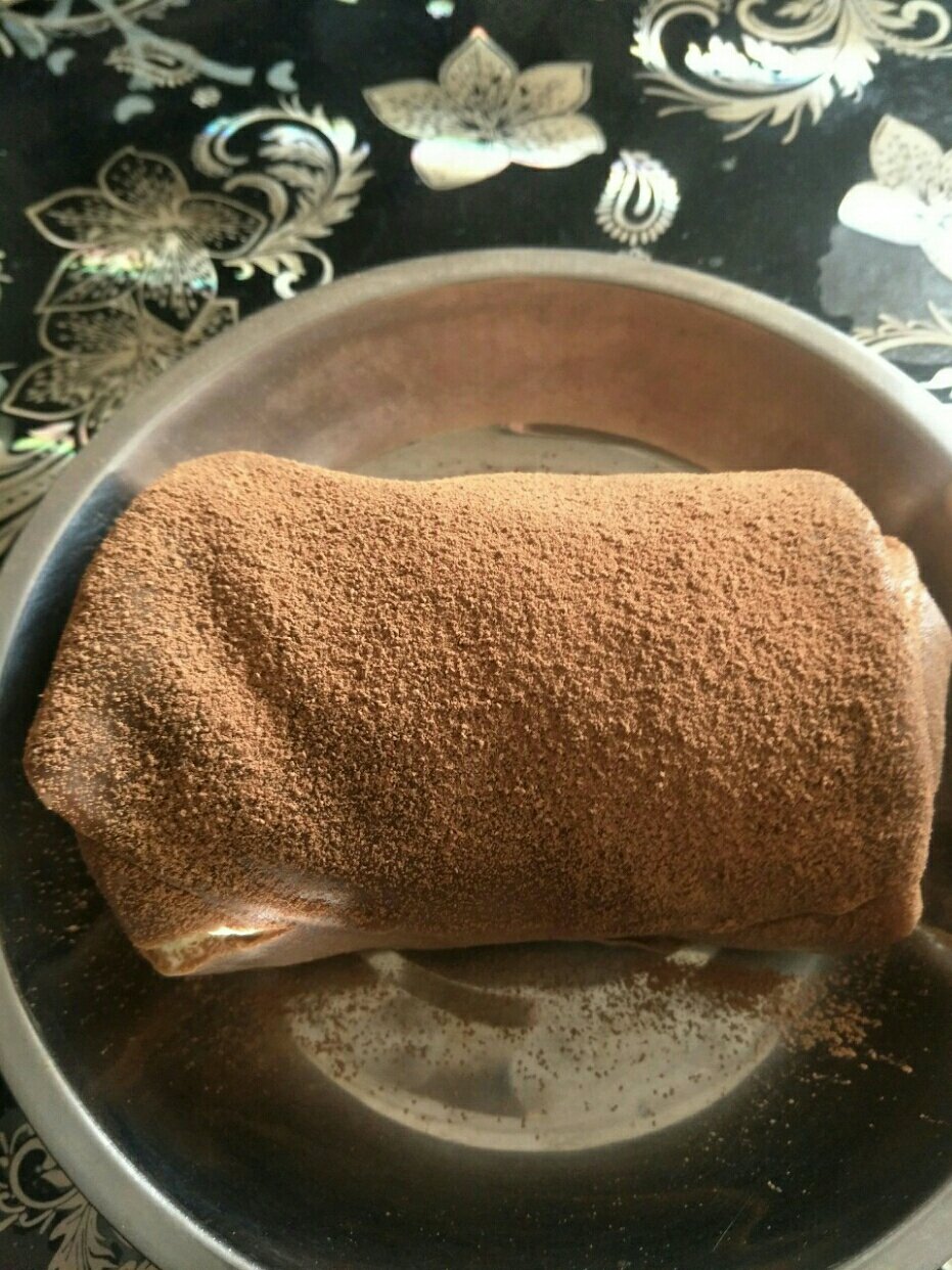 网红的毛巾卷蛋糕