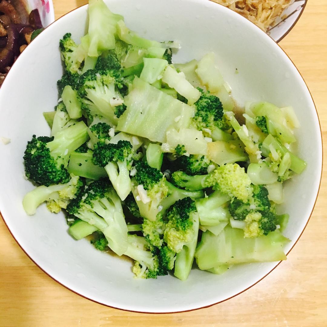 蚝油蒜蓉西兰花