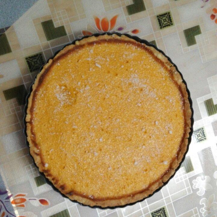 椰香南瓜派