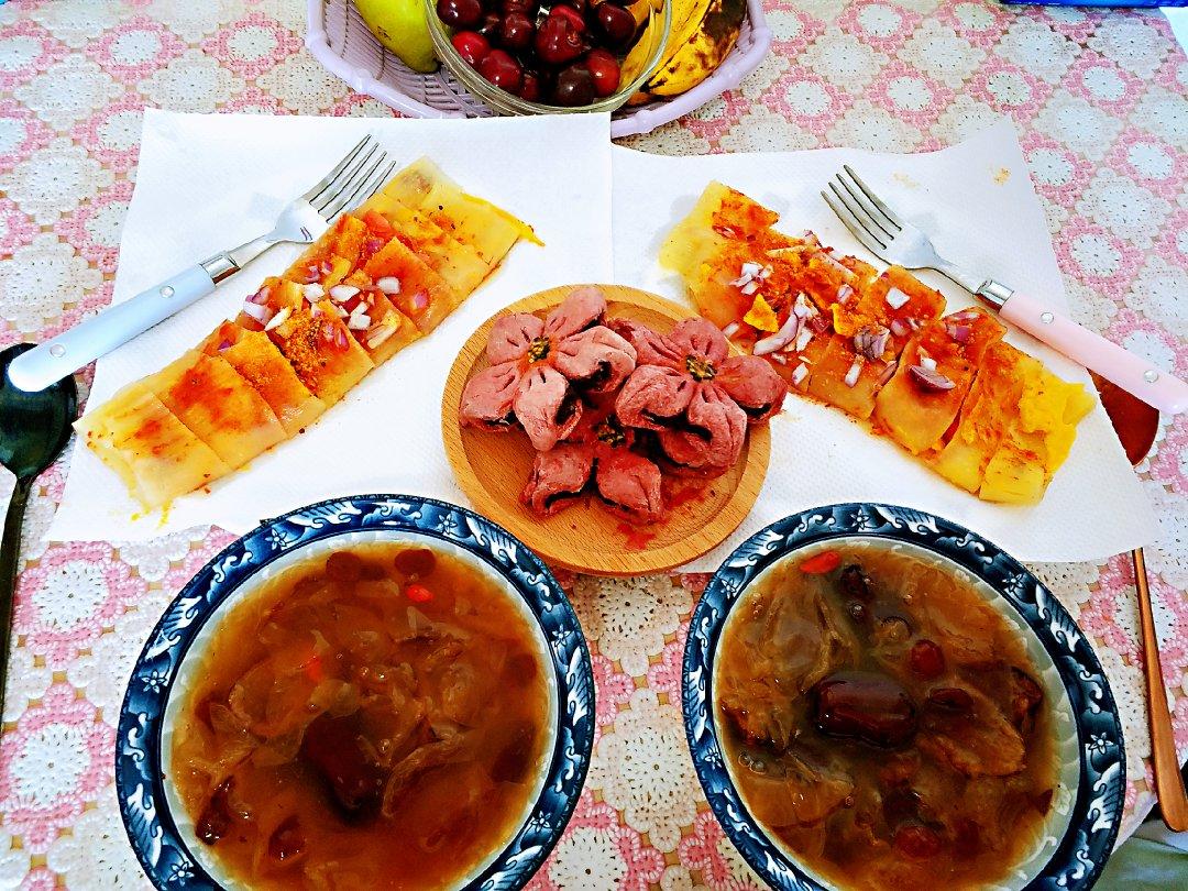 香香喷喷的烤冷面