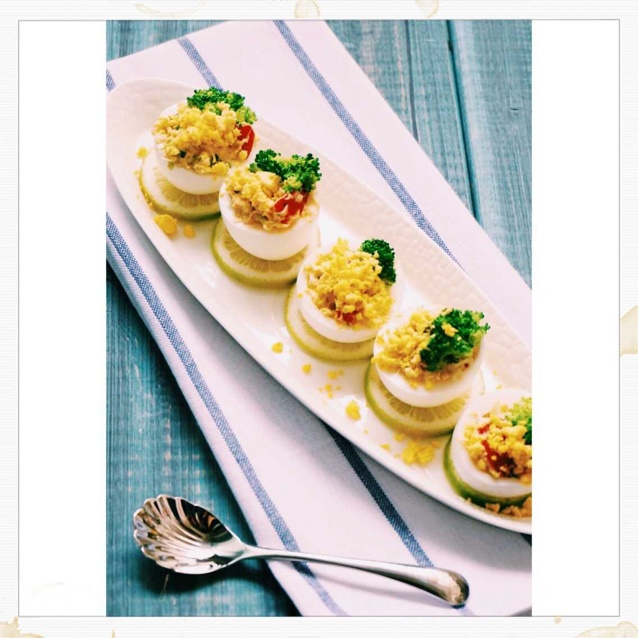 鸡蛋杯沙拉