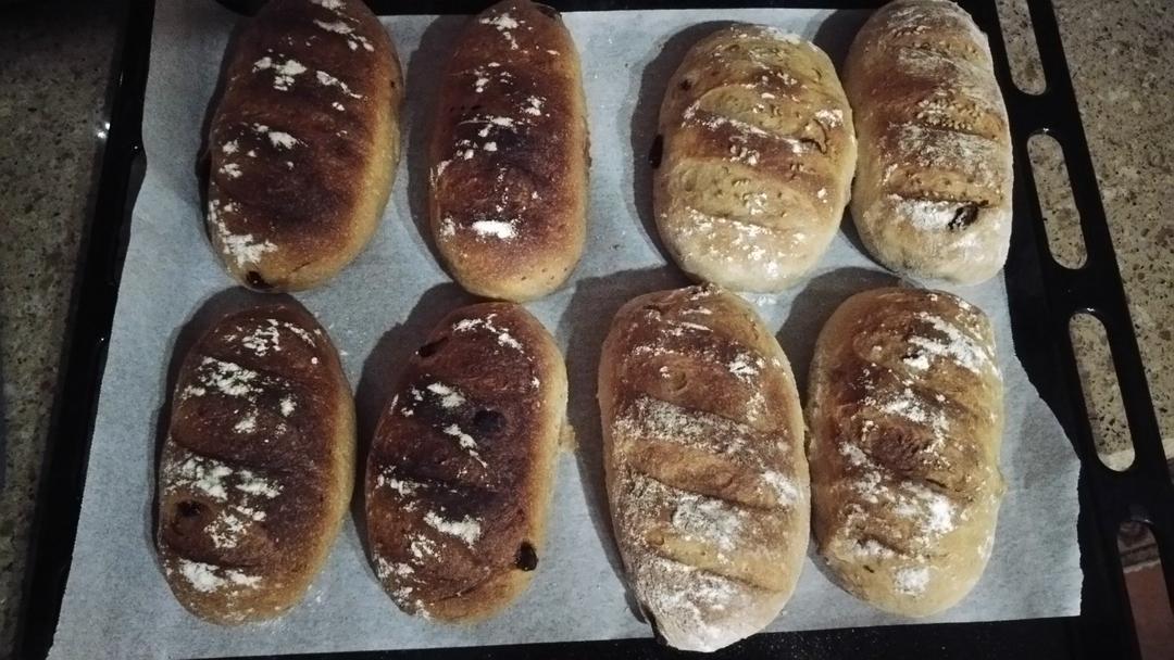 蔓越莓全麦黑糖面包