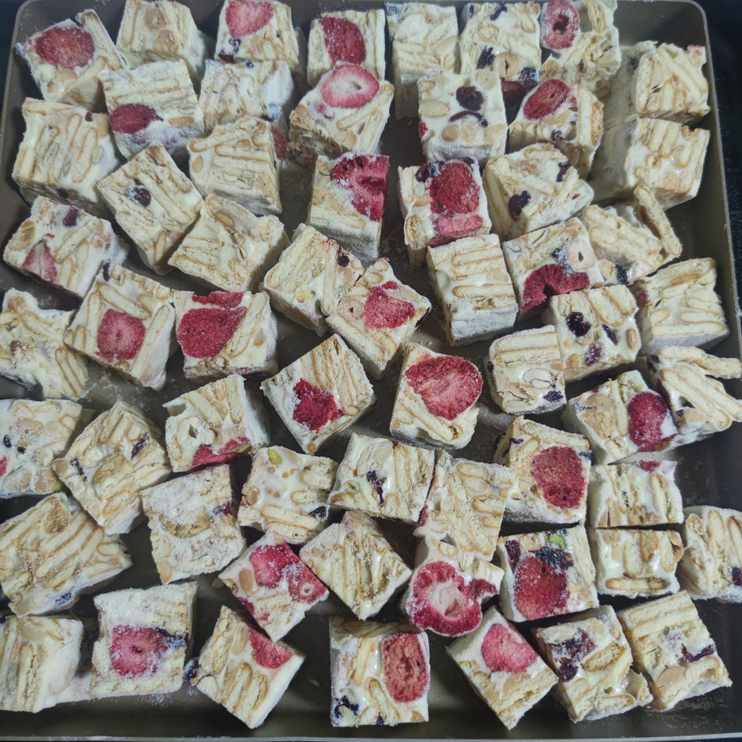 雪花酥  不甜版