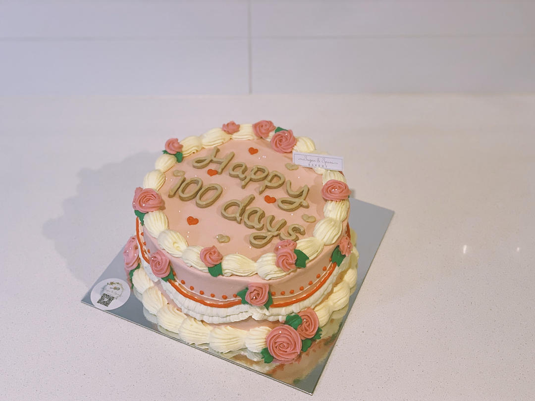 tinababie做的复古蛋糕