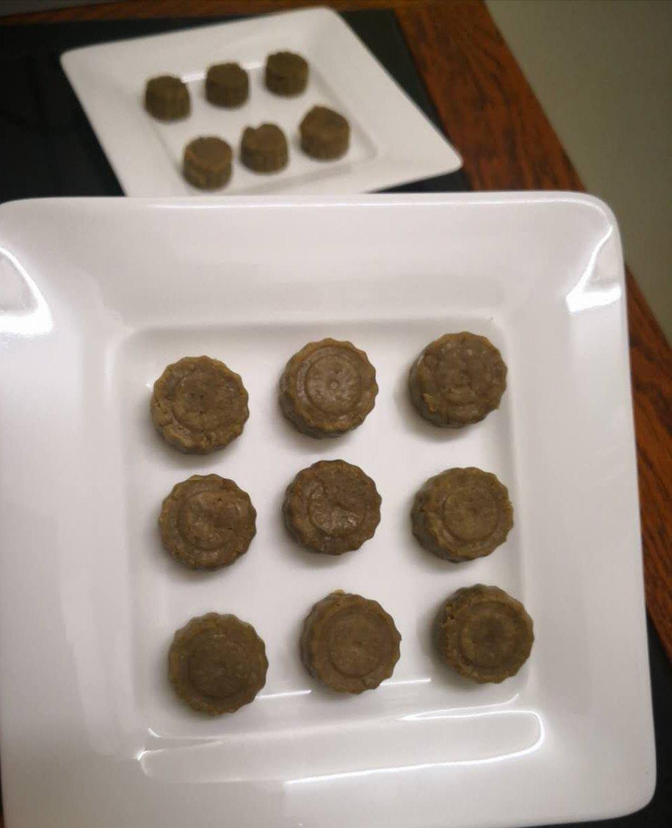 带皮绿豆糕