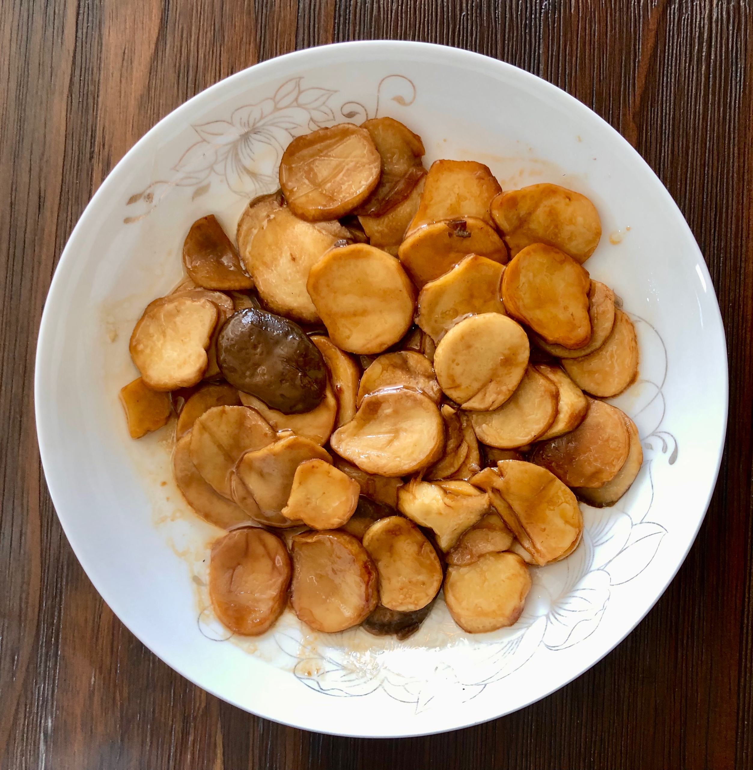 （纯素食）素烧杏鲍菇的做法 步骤4