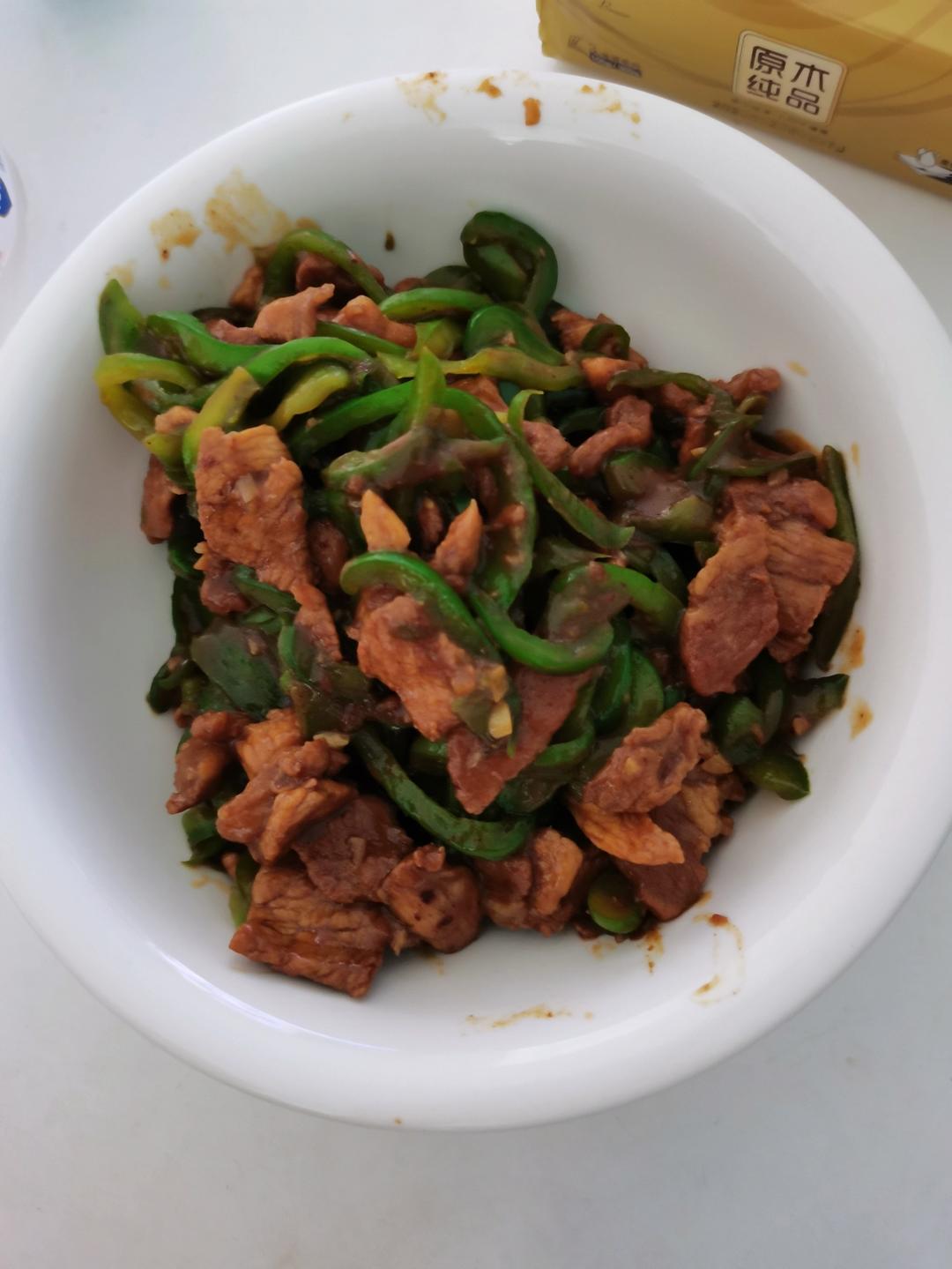 ㊙️超级下饭的青椒炒肉丝❗️吃三碗饭都不够