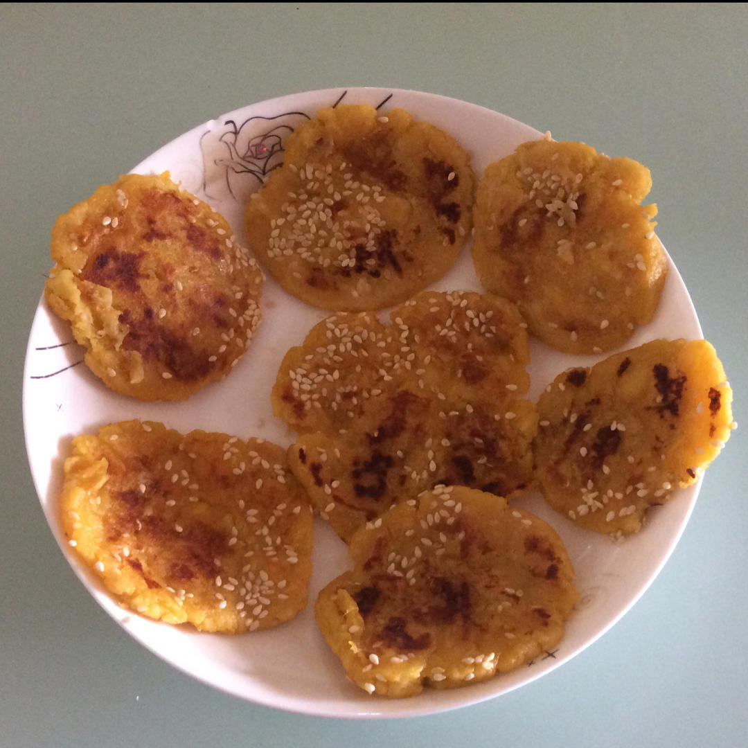 糯米红薯饼