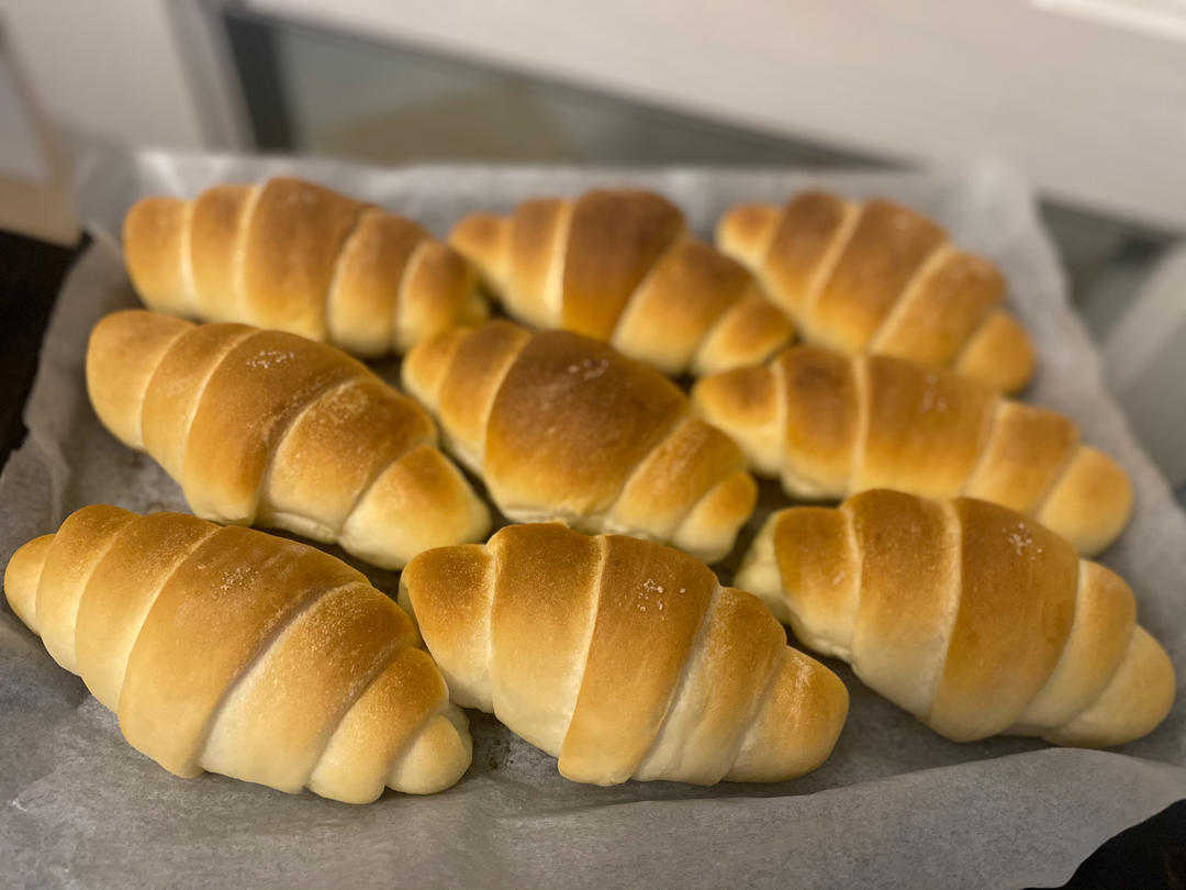 不用揉面！日式盐面包