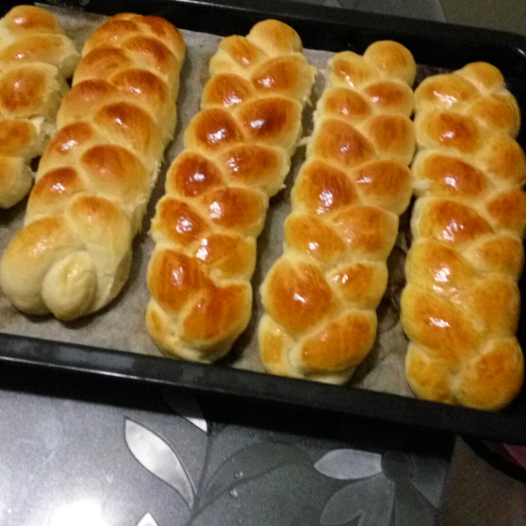 酸奶辫子面包（一次发酵）