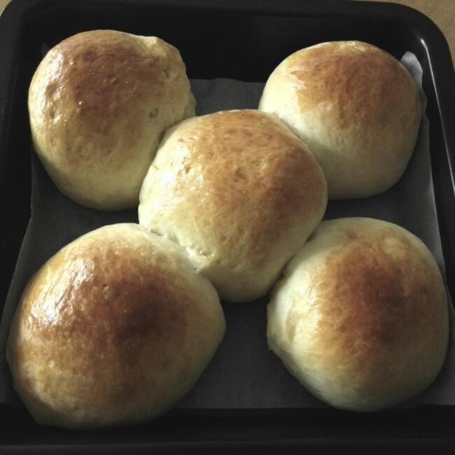 面包机+烤箱版面包（汤种）的做法