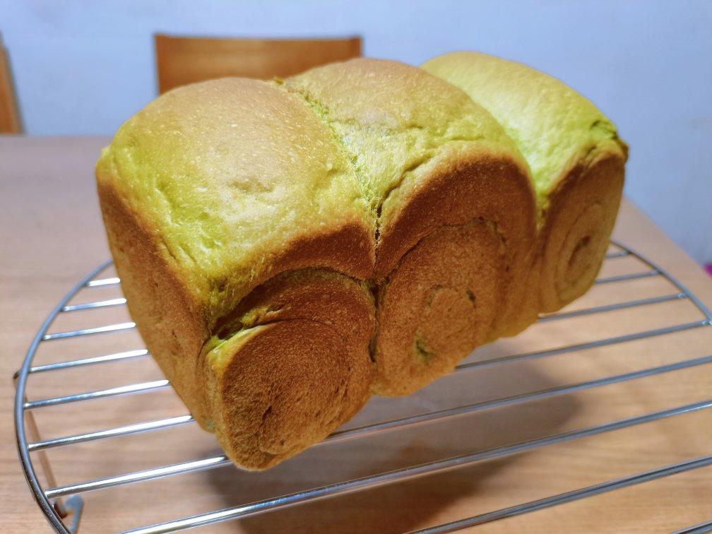 软跪了！抹茶北海道吐司，组织巨🉑以呀