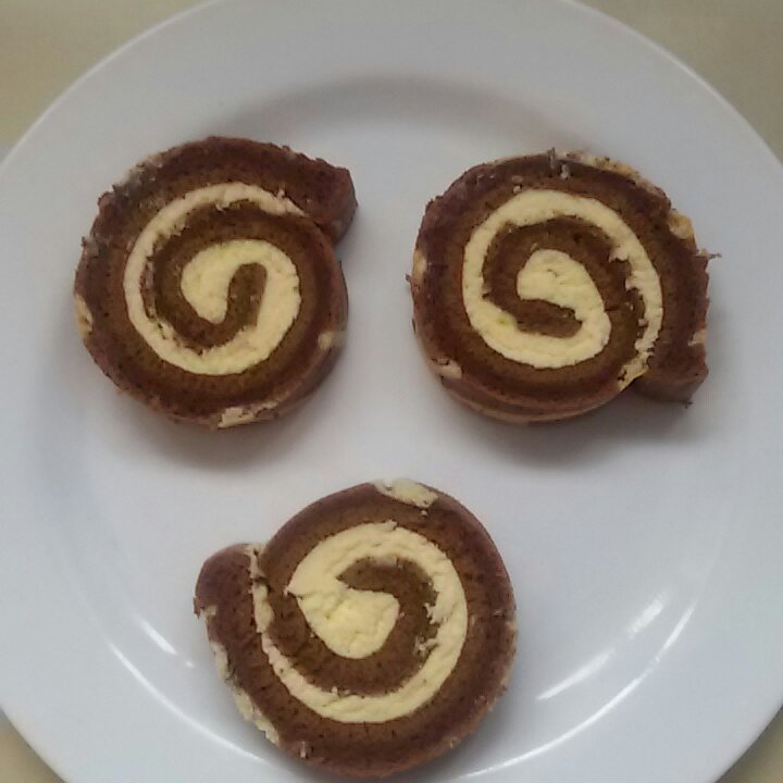超萌长颈鹿蛋糕卷