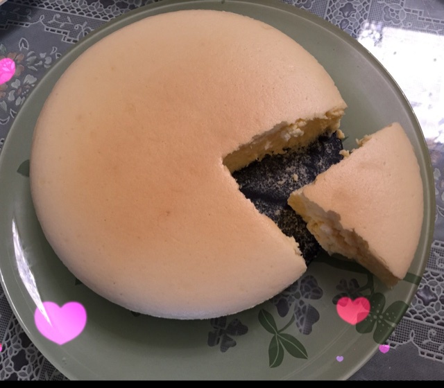 椰香轻乳酪蛋糕