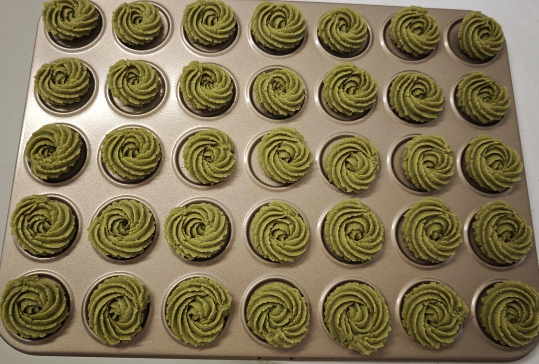 零失败花纹超级立体的黄油曲奇