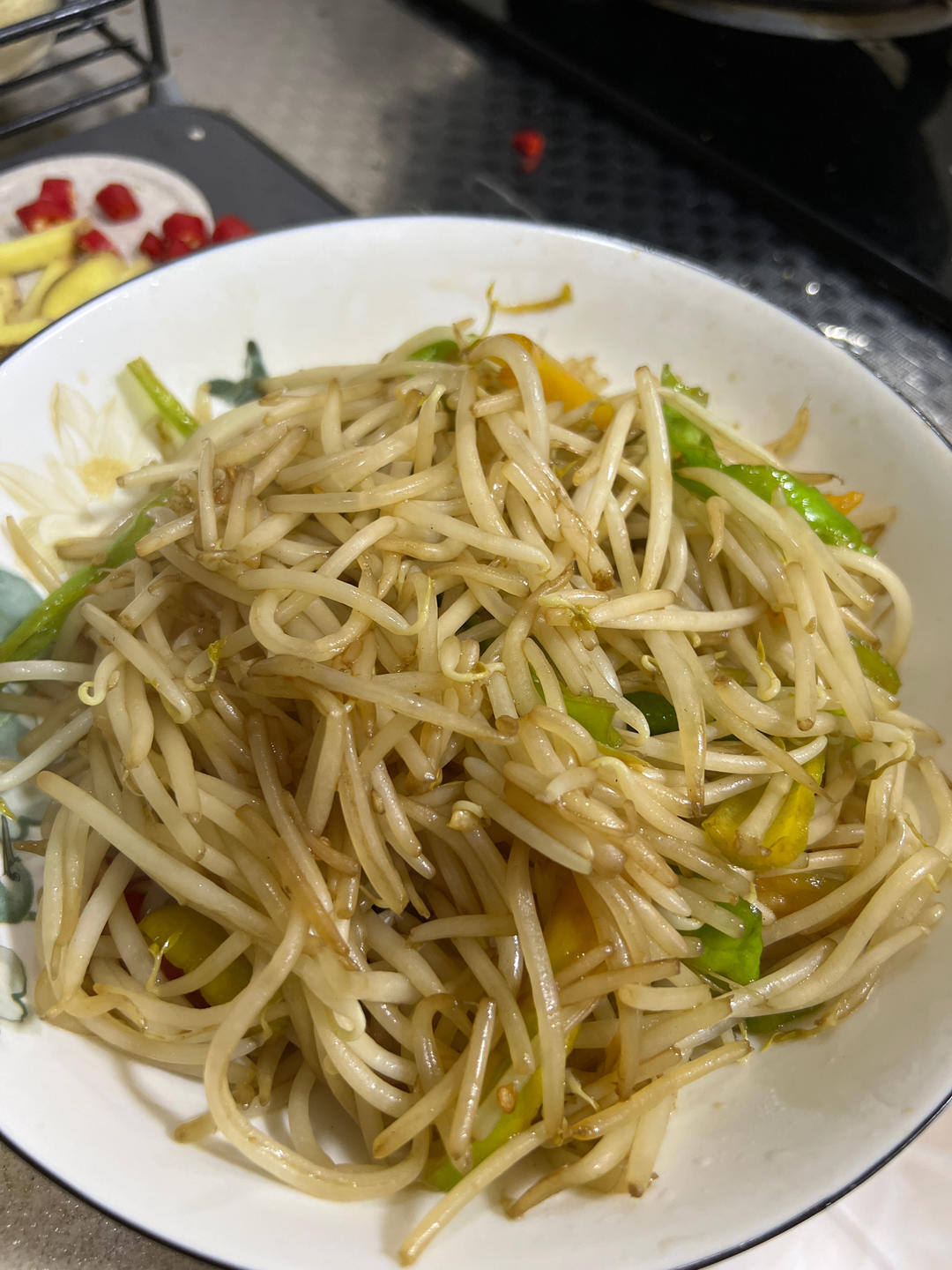 爆炒绿豆芽