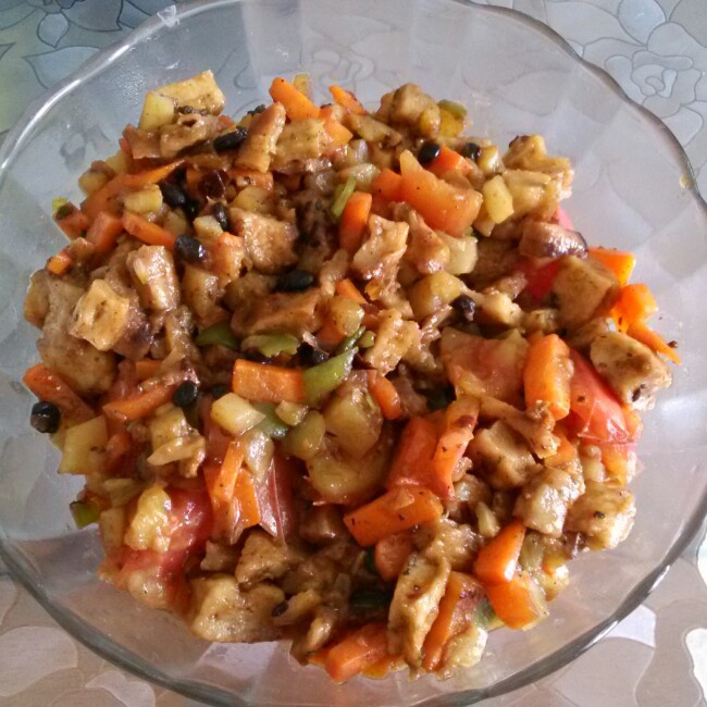 素炒饼