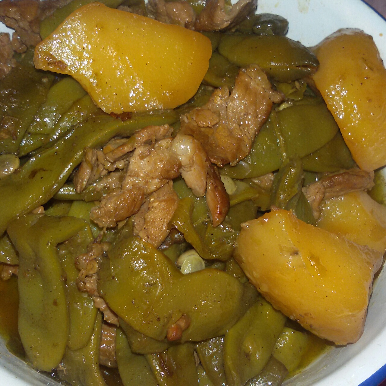 炖豆角