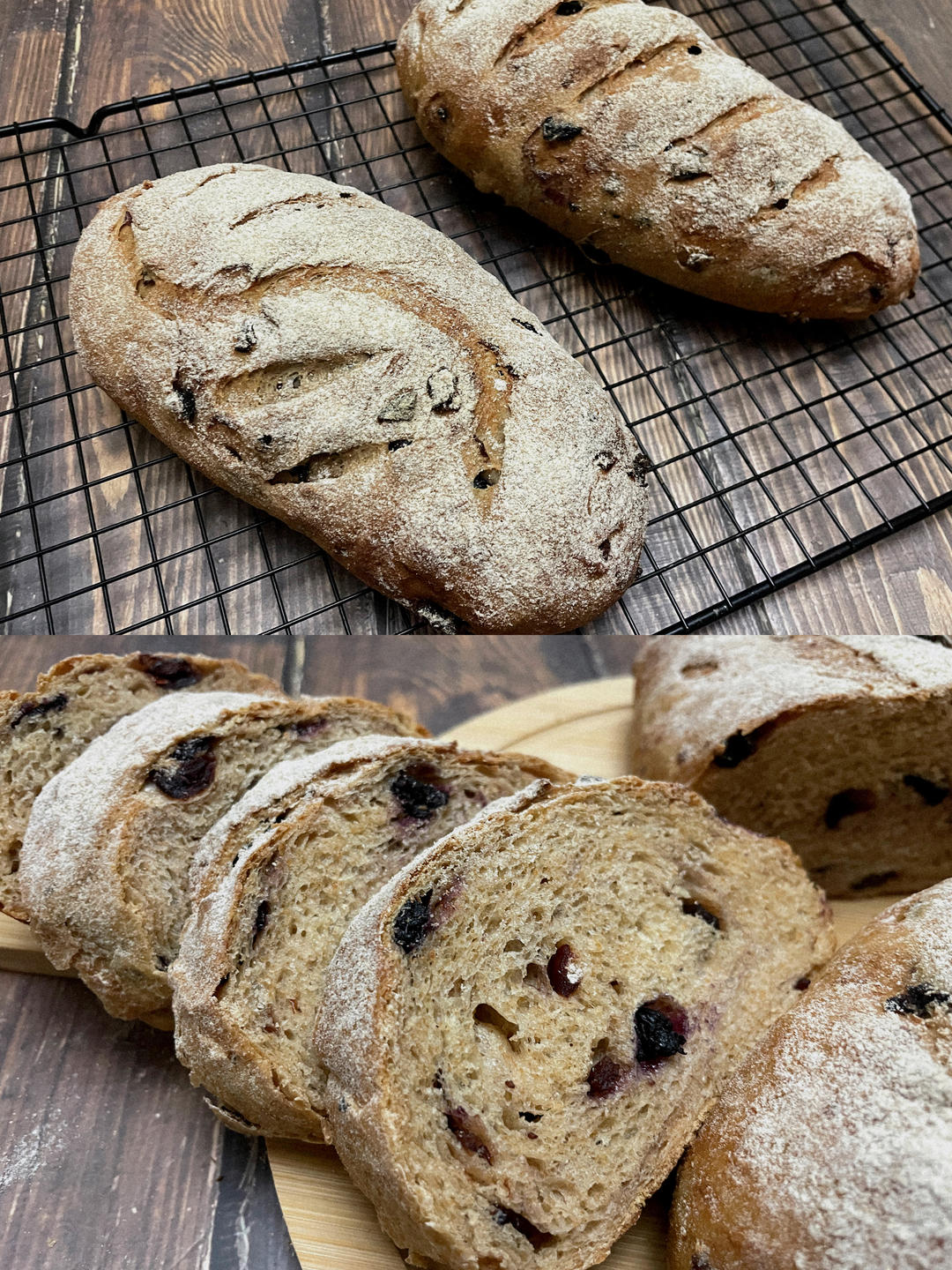 无糖低油免揉全麦欧包㊙️超简单