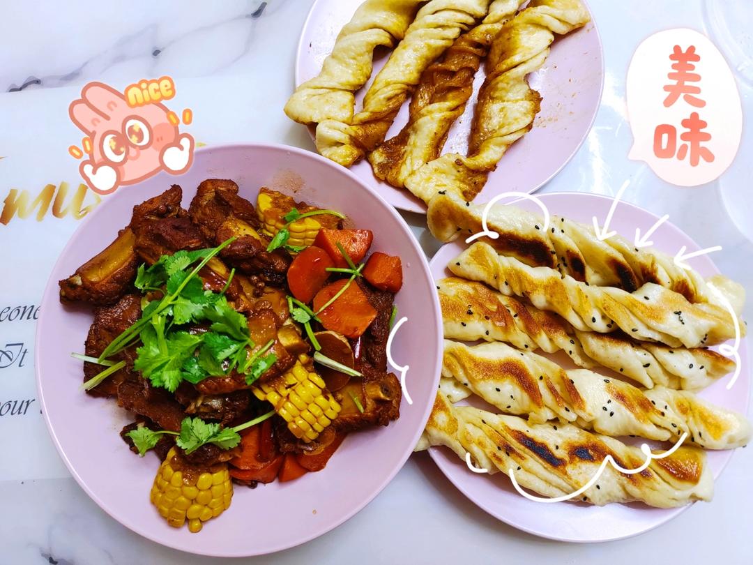 东北一锅出（焖卷子）