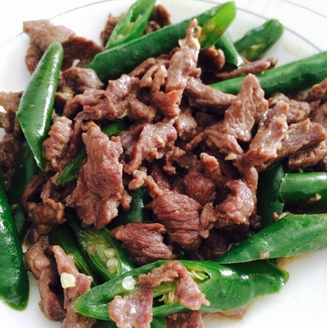 青椒牛肉