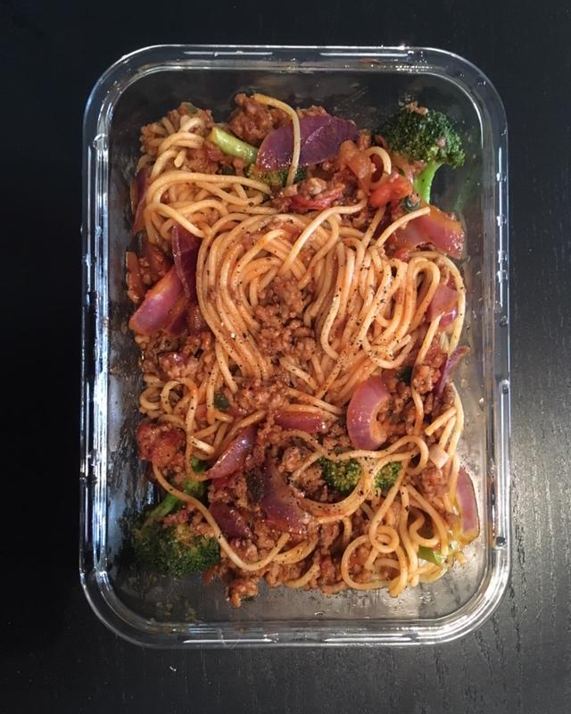 番茄肉酱意大利面