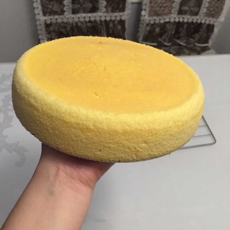 6寸原味戚风蛋糕