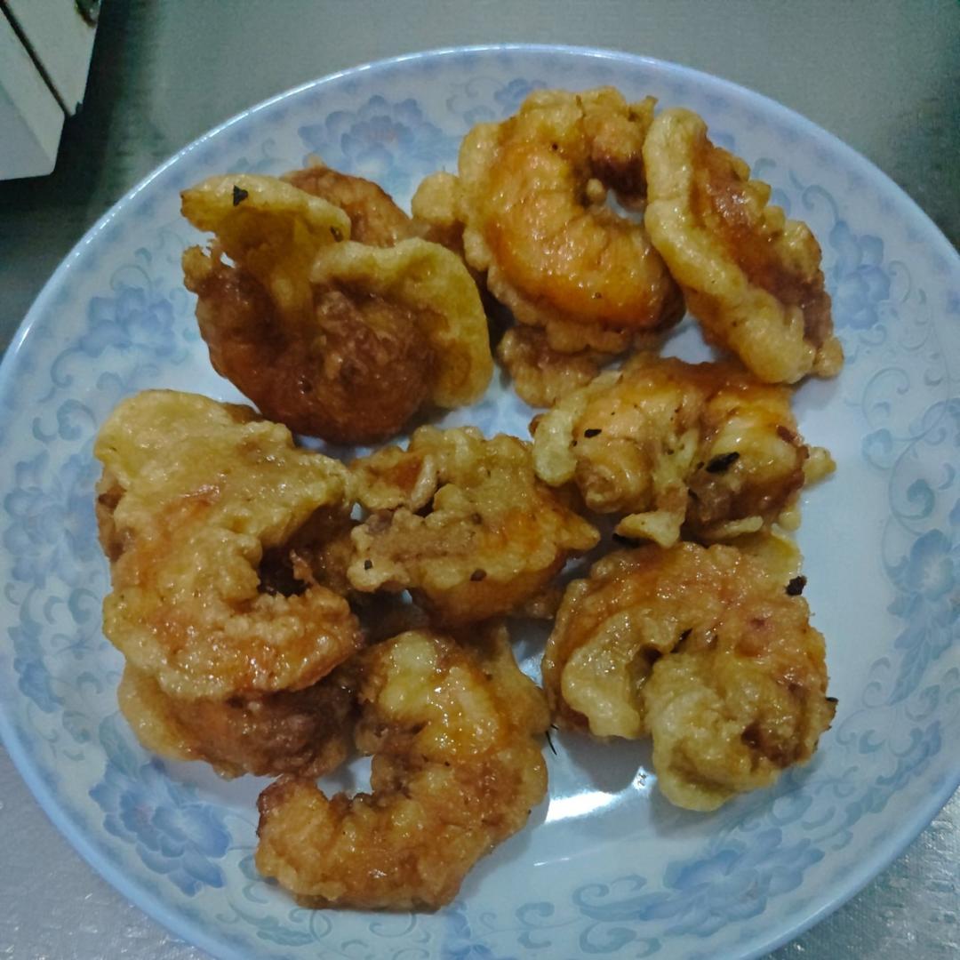 绝对不能错过！好吃到舔盘的椒盐大虾🦐