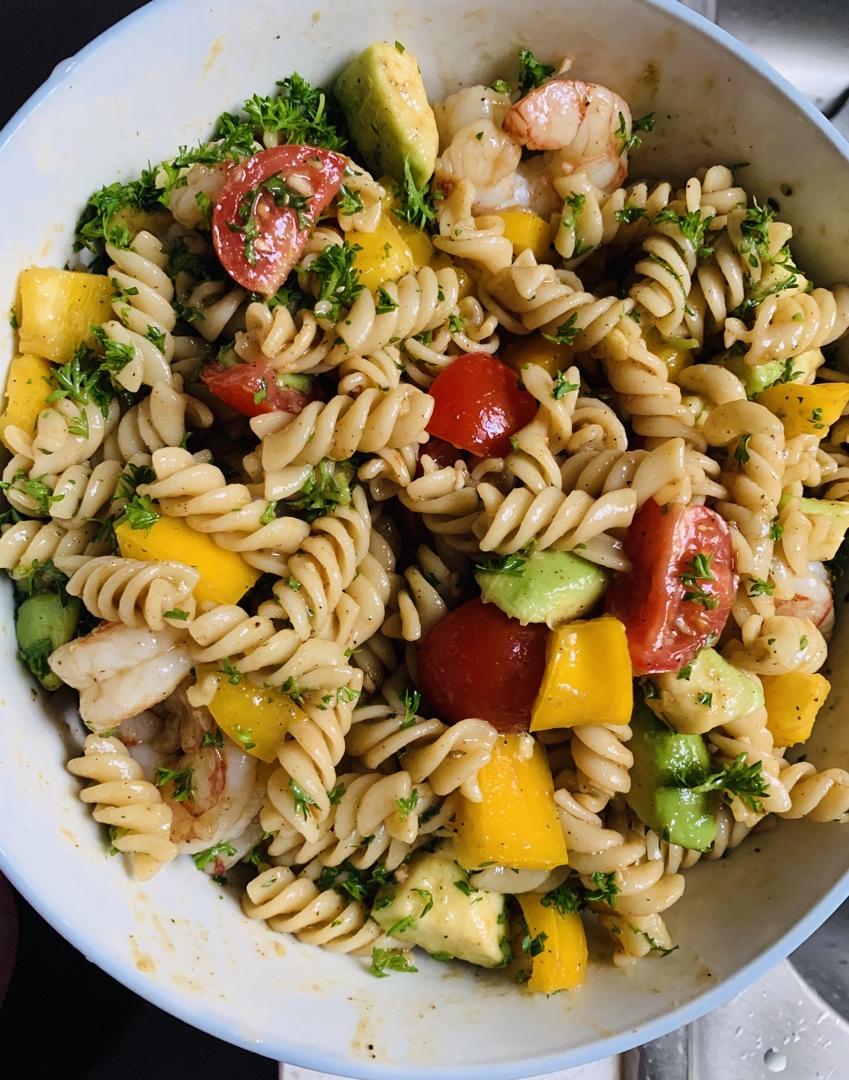 【曼达小馆】野餐——鲜虾意面沙拉