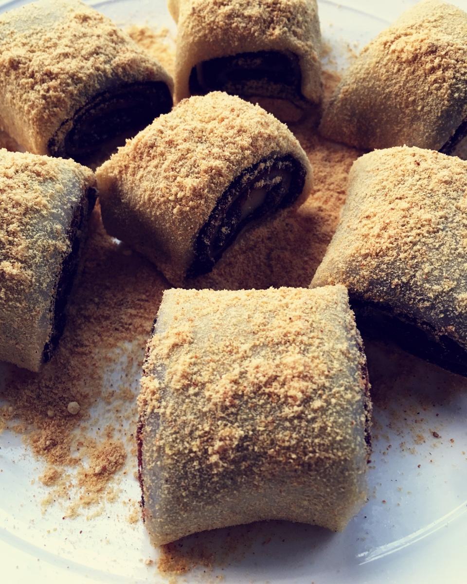 驴打滚（放凉后不会变硬，依旧很软）