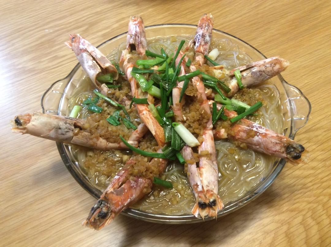 蒜蓉粉丝蒸虾