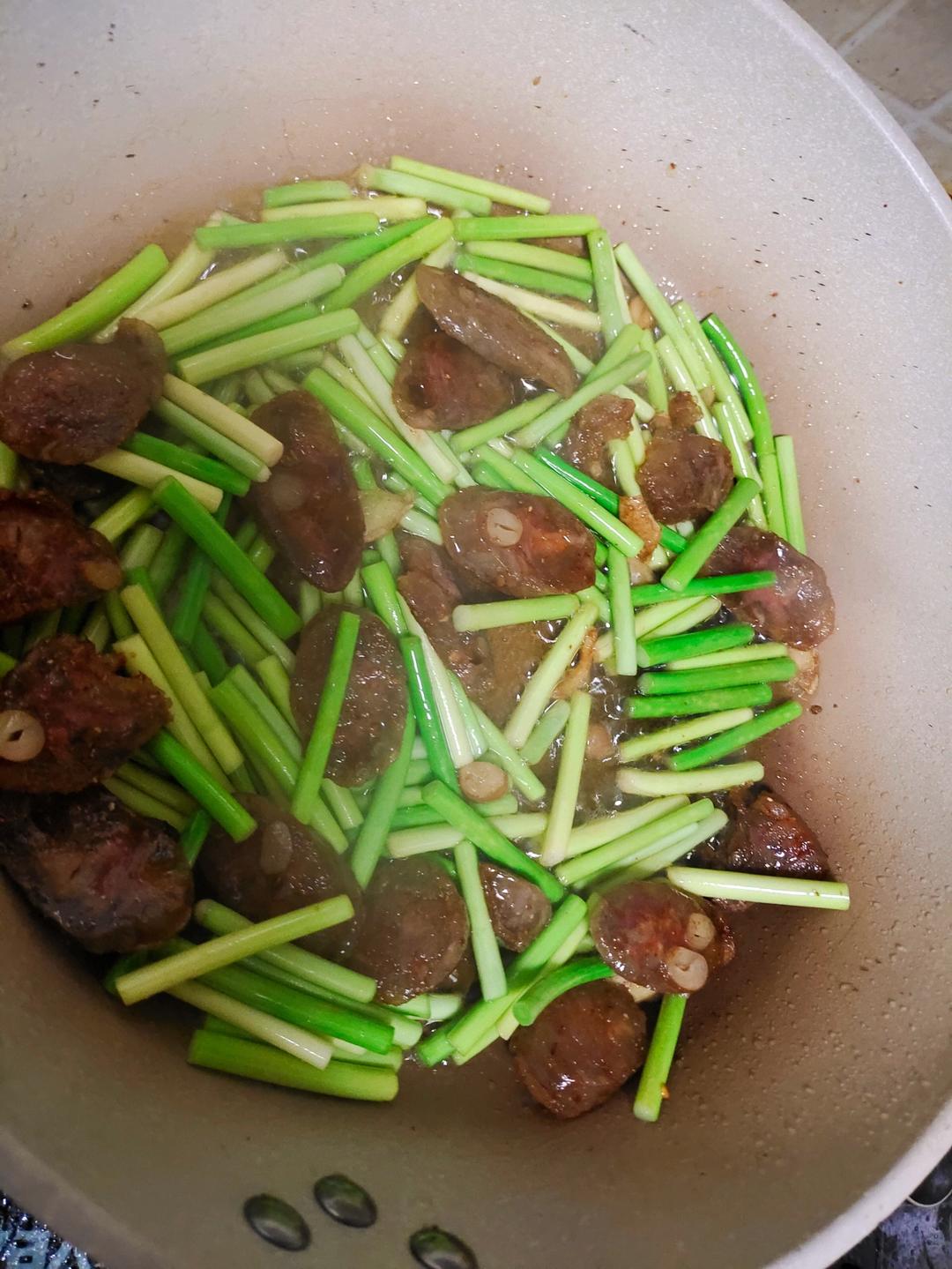 蒜薹炒腊肠