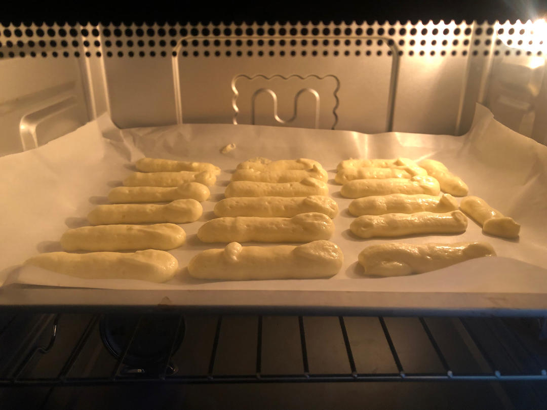 手指饼干/分蛋海绵手法详解/「海绵及其衍生」烘焙视频蛋糕篇4