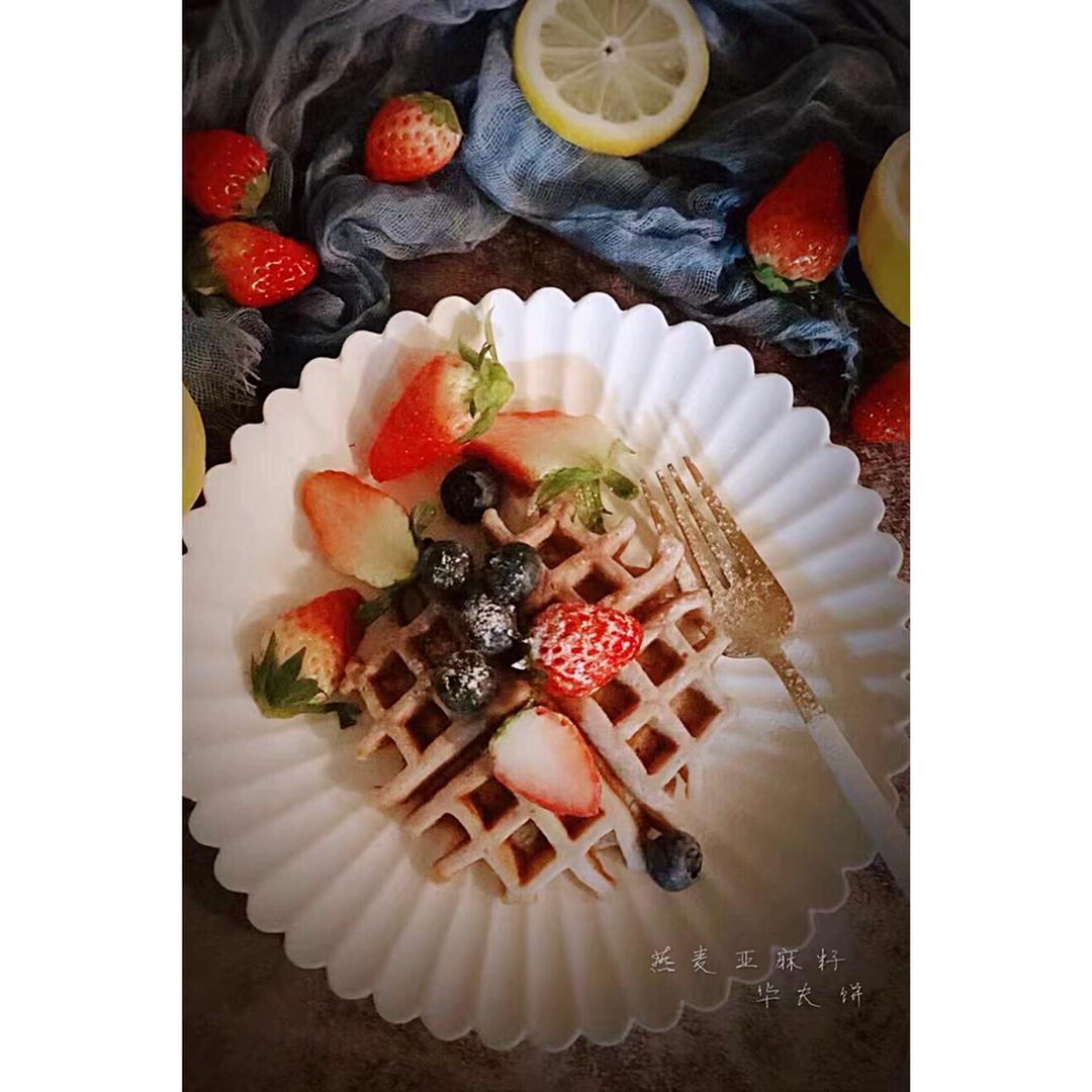 减脂饱腹华夫饼