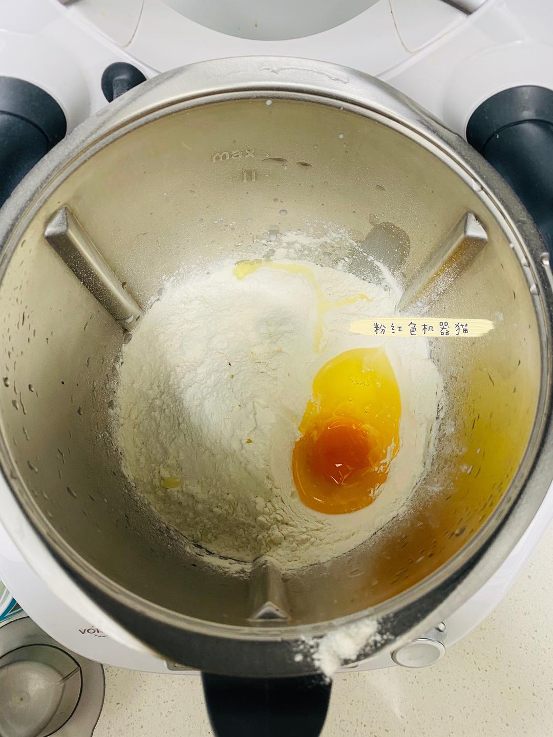 纯奶手撕吐司的做法 步骤1