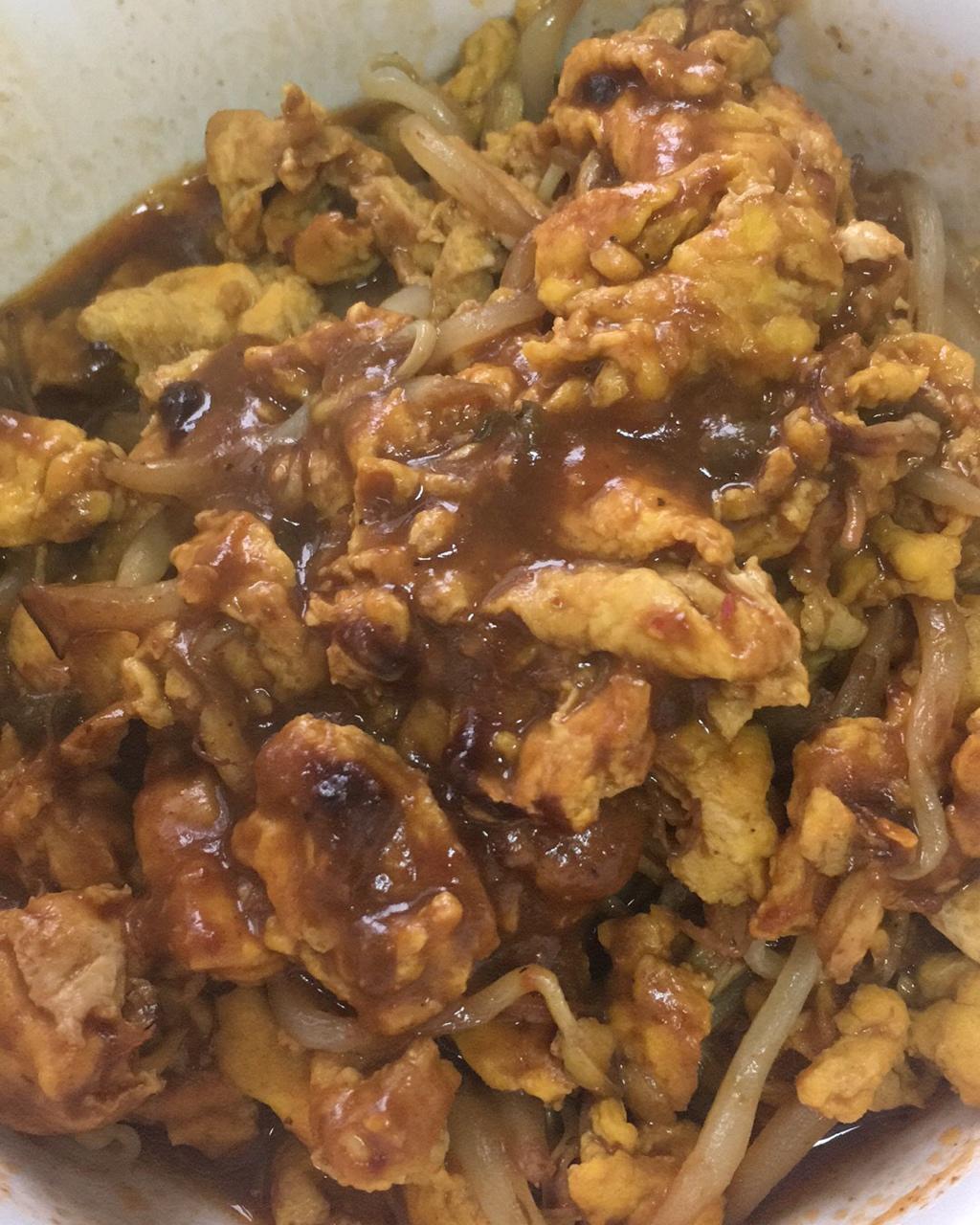 东北青椒鸡蛋酱