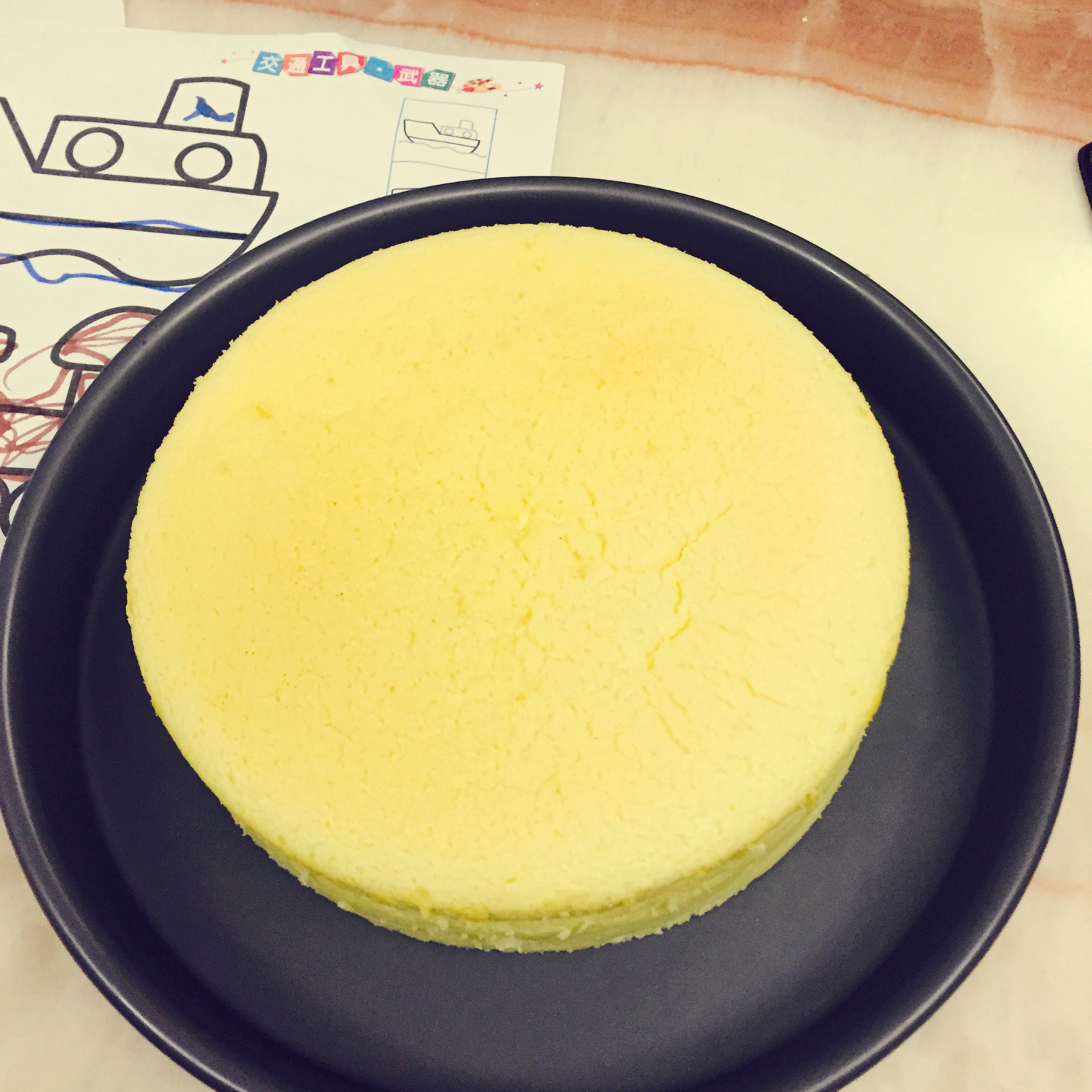 《Tinrry下午茶》教你做椰香芝士蛋糕（6寸配方）