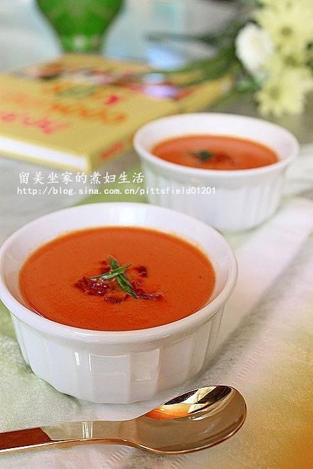 奶油番茄浓汤的做法