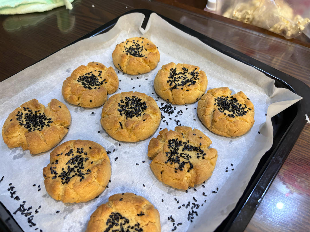 桃酥普通面粉～超简单零失败（老式）
