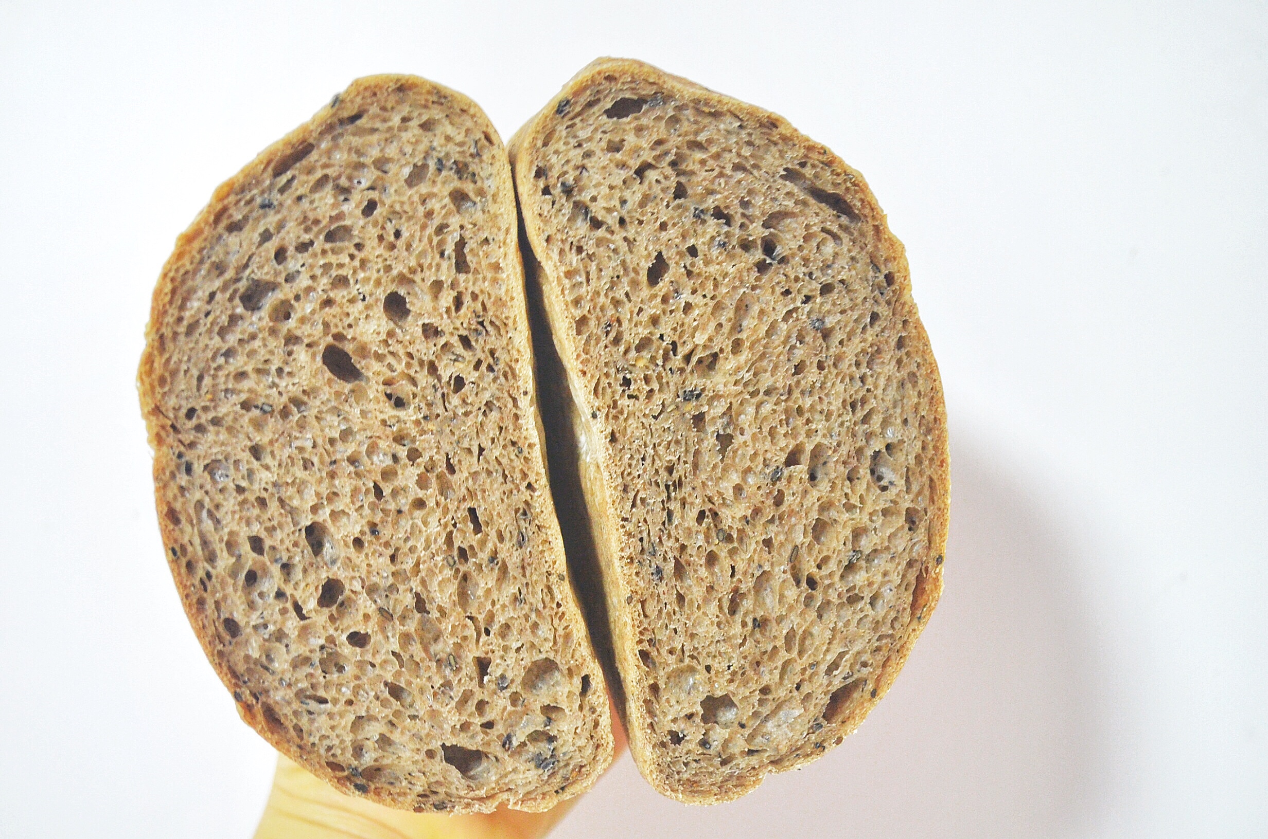 懒人面包-黑麦芝麻免揉包的做法