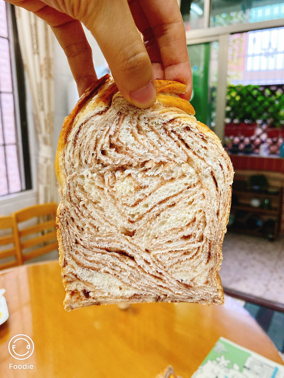 豆沙大理石吐司