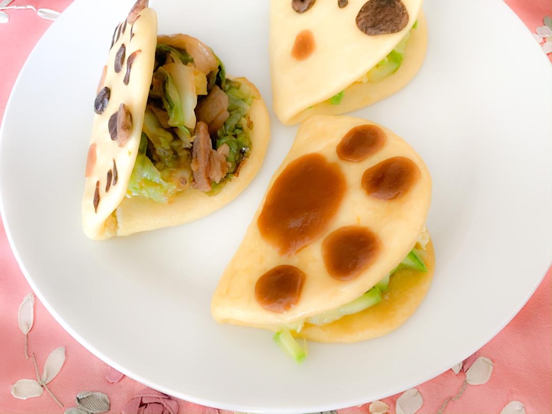 卡通刈包馒头夹饼四个造型详解