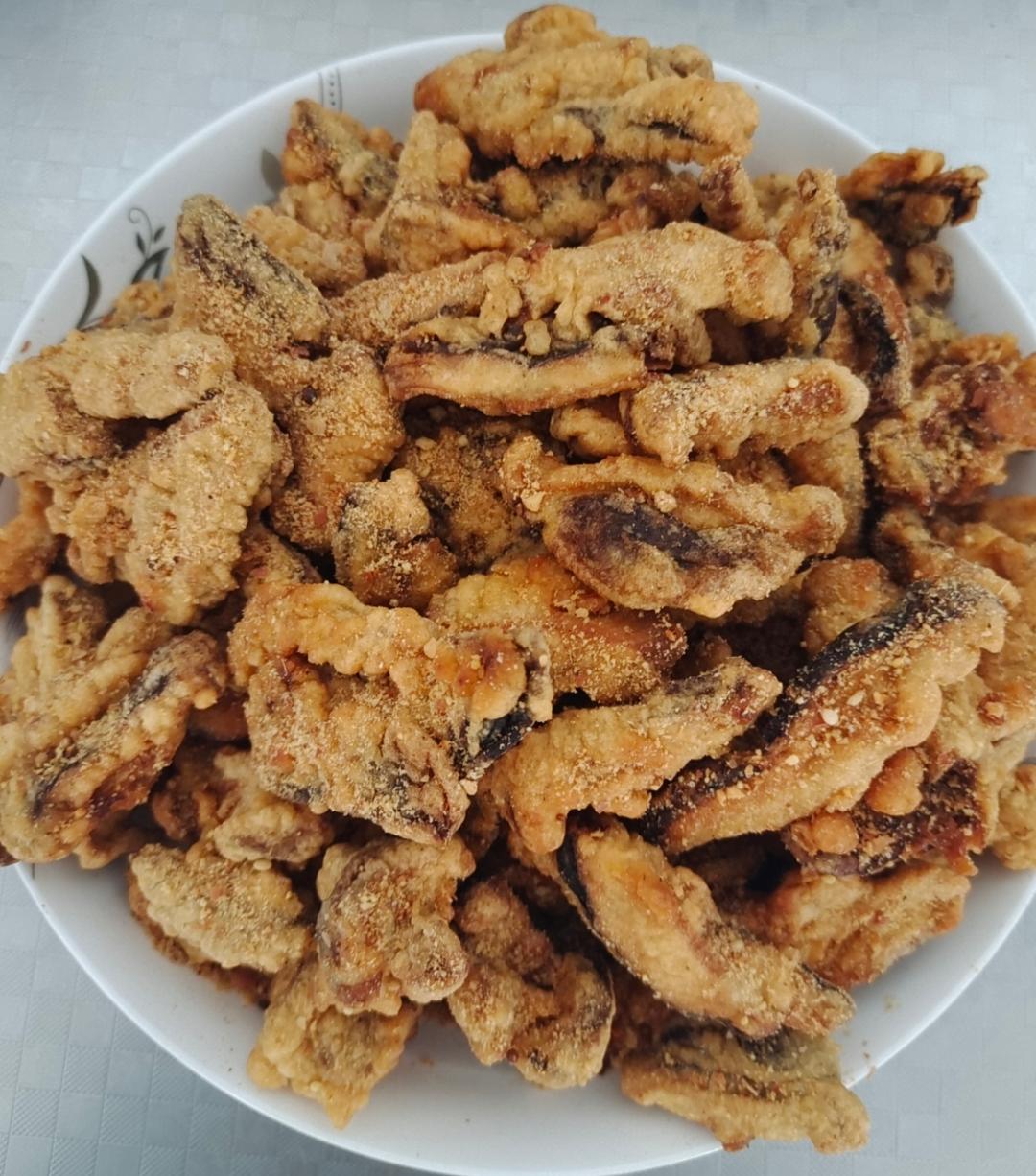 堪比烧烤的炸香菇