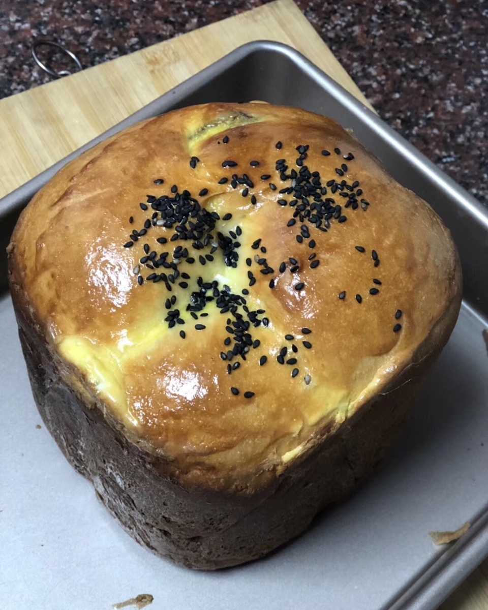 面包机做豆沙馅面包