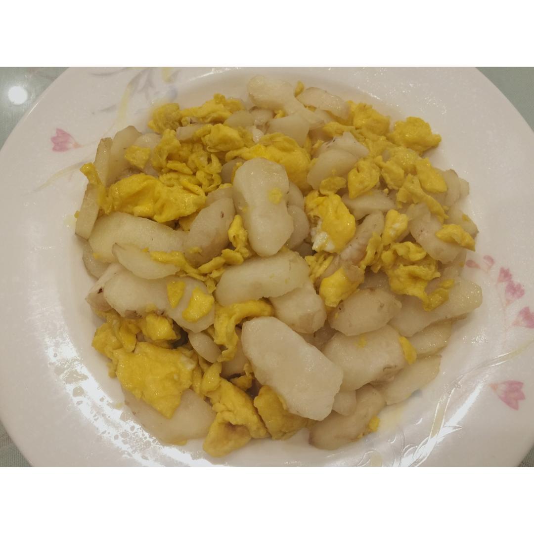 马蹄炒鸡蛋