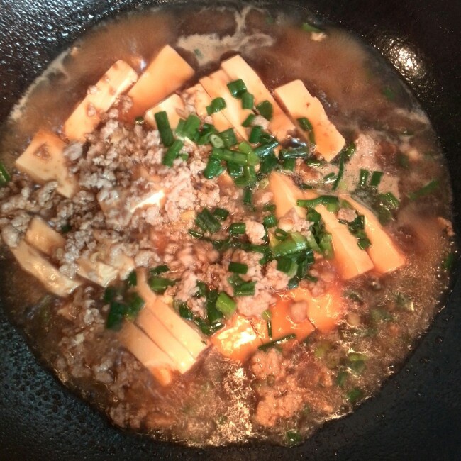 肉末豆腐~无敌下饭菜