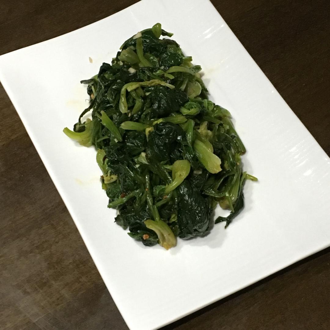 凉拌菠菜 Spinach Salad